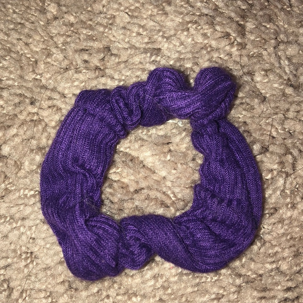 Purple Scrunchie
